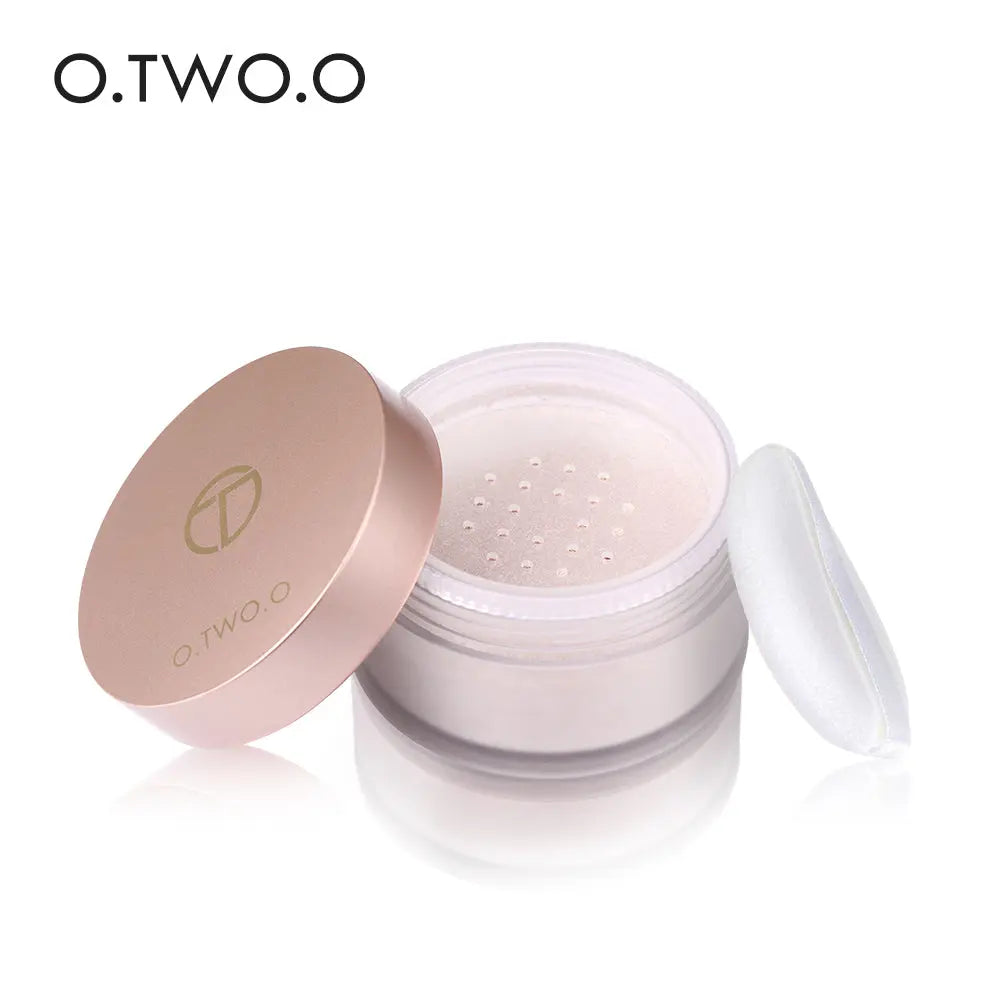 O.TWO.O Face Makeup Loose Powder Oil Control Setting Powder - O TWO O Cosmetics Qatar