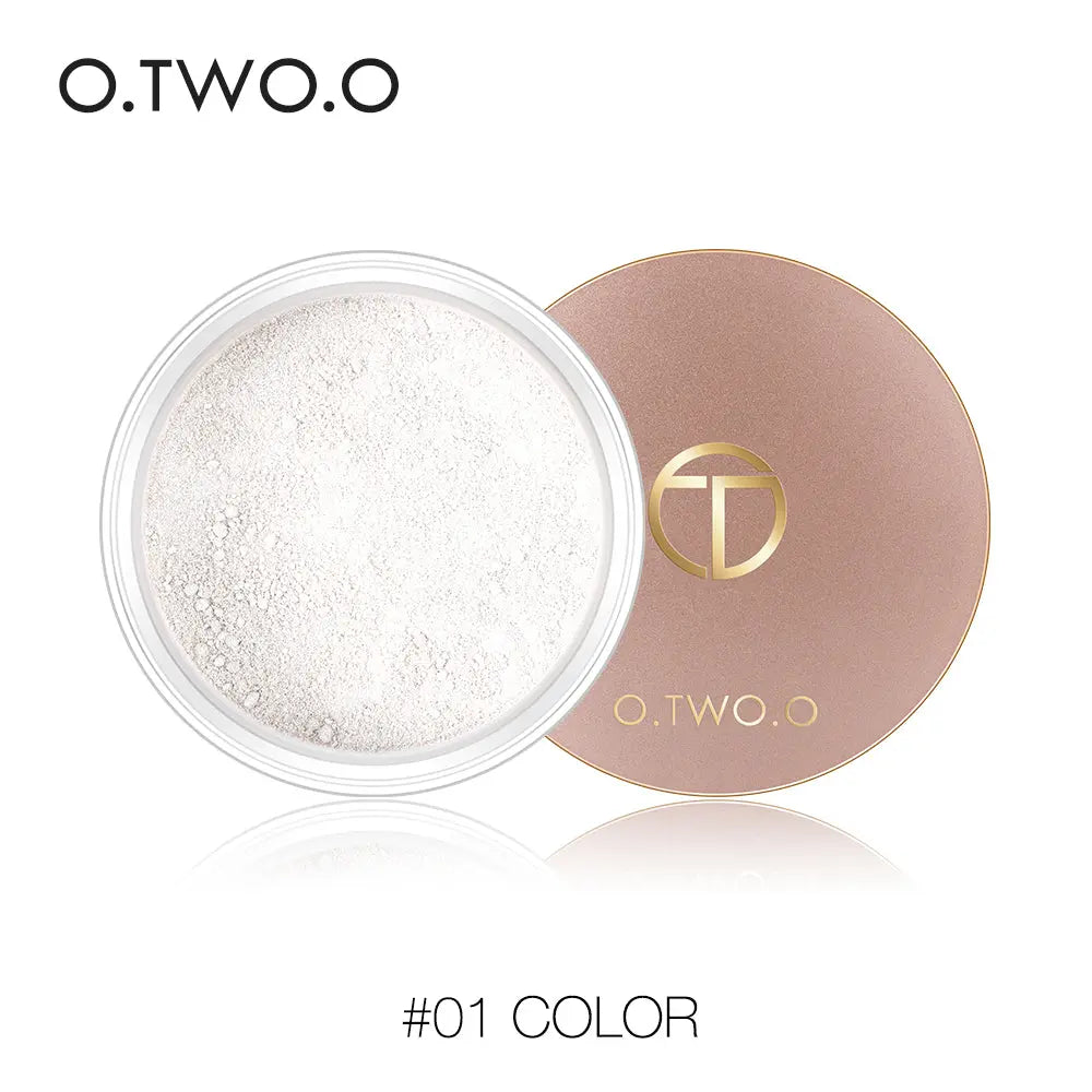 O.TWO.O Face Makeup Loose Powder Oil Control Setting Powder - O TWO O Cosmetics Qatar