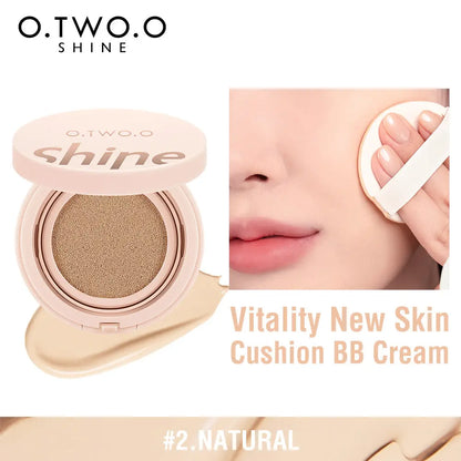 O.TWO.O SHINE Air Cushion BB  Cream Foundation - O TWO O Cosmetics Qatar