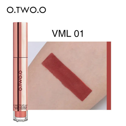 O.TWO.O Velvet Matte Liquid Lipstick Copper Packing - O TWO O Cosmetics Qatar