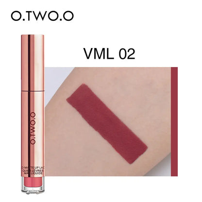 O.TWO.O Velvet Matte Liquid Lipstick Copper Packing - O TWO O Cosmetics Qatar