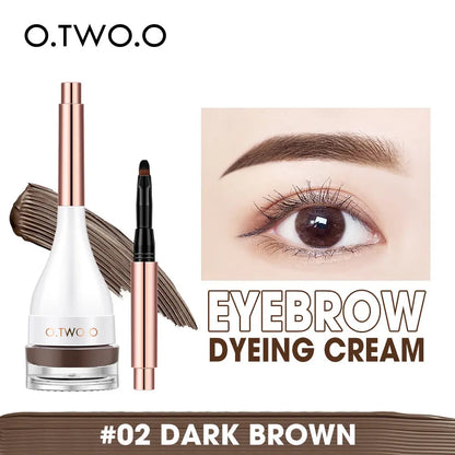 O.TWO.O Dyeing Eyebrow Cream - O TWO O Cosmetics Qatar