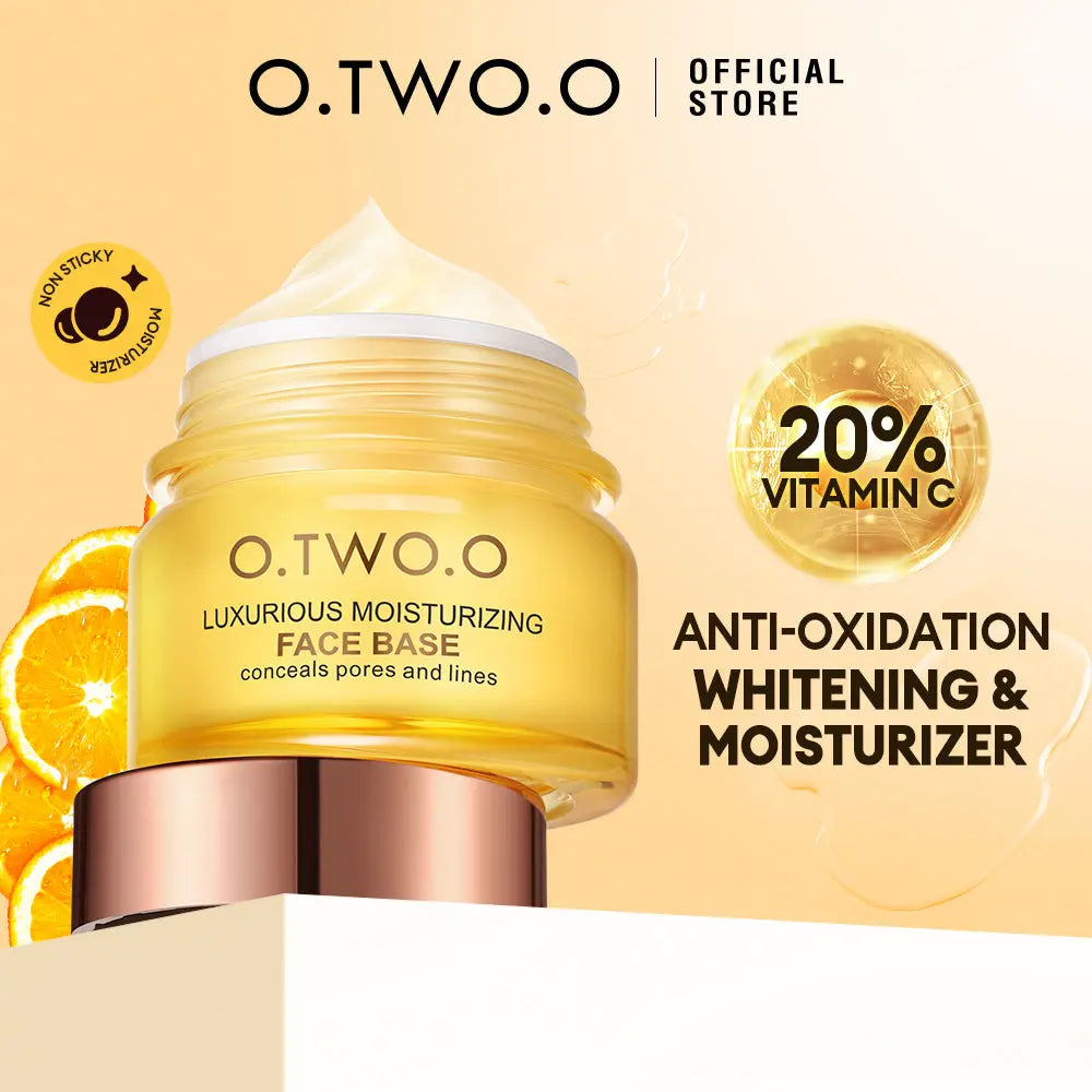 O.TWO.O Face Base Skin Care Night Cream Anti Oxidation Brighthening - O TWO O Cosmetics Qatar