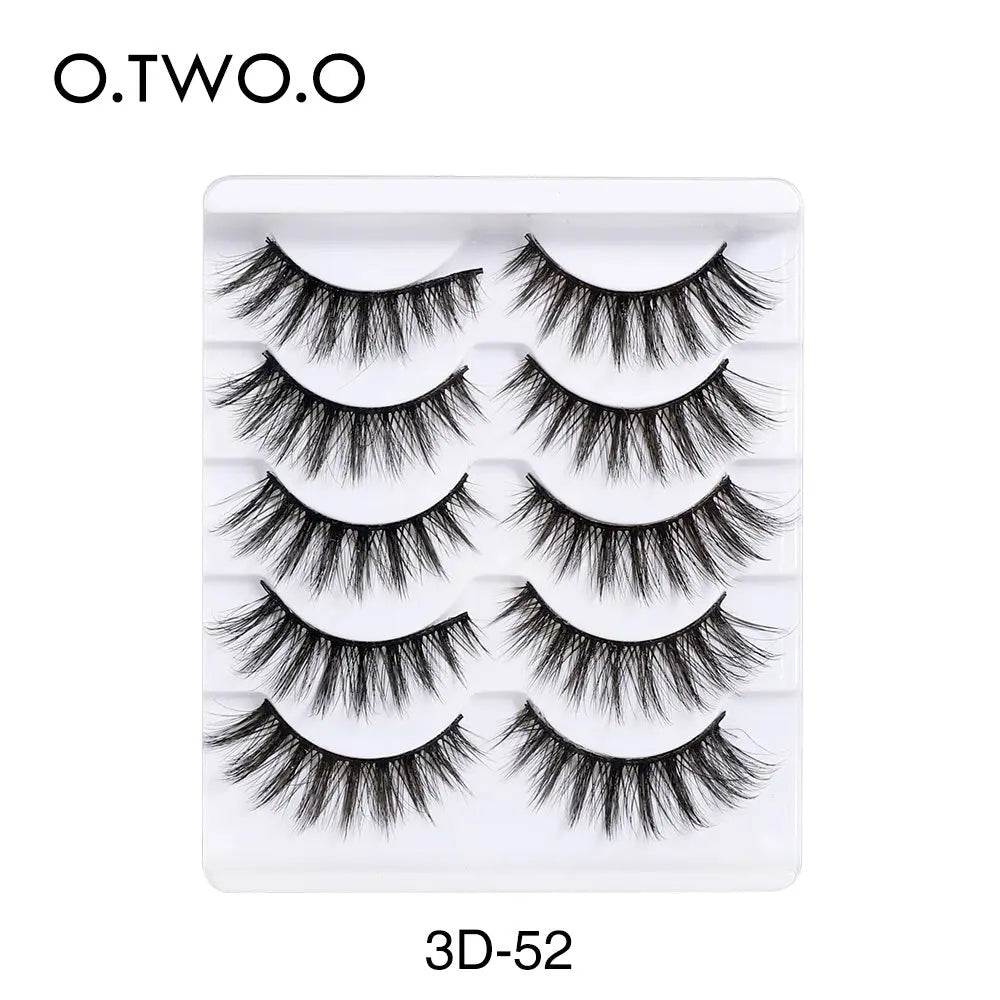 O.TWO.O 3D Eyelash Stem Faux Mink Eyelashes - O TWO O Cosmetics Qatar