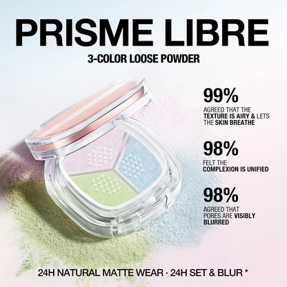 O.TWO.O High Quality Long Lasting Oil Control Loose Setting Powder 3-in-1 Delicate Lightweight