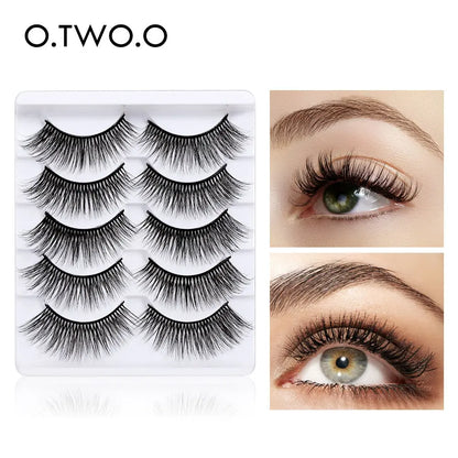 O.TWO.O 3D Eyelash Stem Faux Mink Eyelashes - O TWO O Cosmetics Qatar