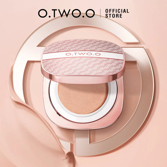 O.TWO.O BB Cushion Liquid Foundation Medium Coverage Moisturizing Brightening Oil-Control