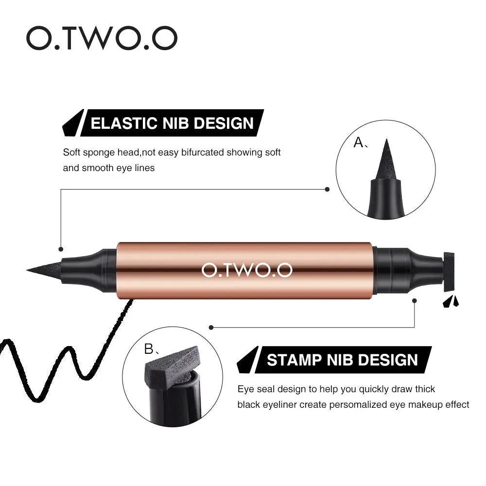 O.TWO.O Cat Eye Stamp Eyeliner - O TWO O Cosmetics Qatar