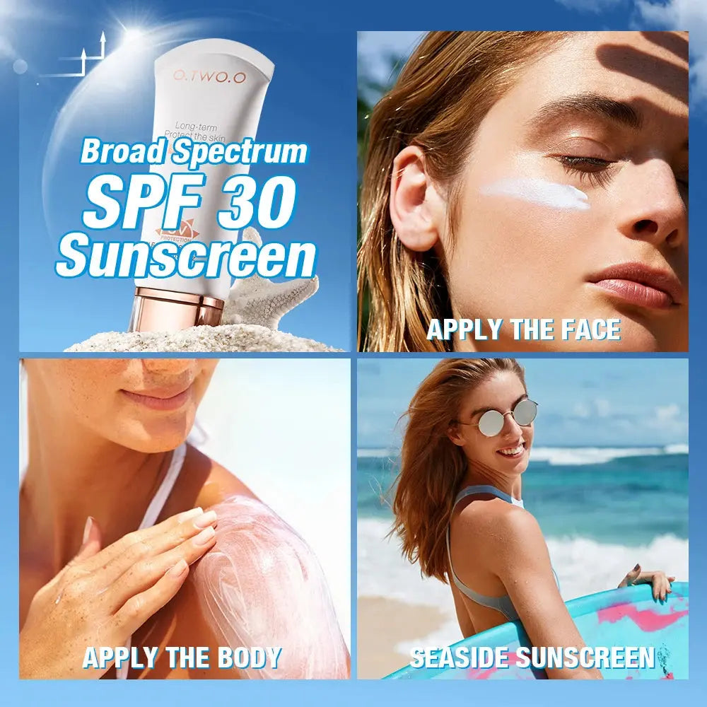 O.TWO.O Suncream Skin Care Sun Protection Lotion SPF 30 PA+++ - O TWO O Cosmetics Qatar