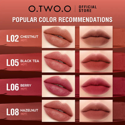 O.TWO.O  2 in 1 Lipstick Double Head Lipstick and Lip Mud - O TWO O Cosmetics Qatar