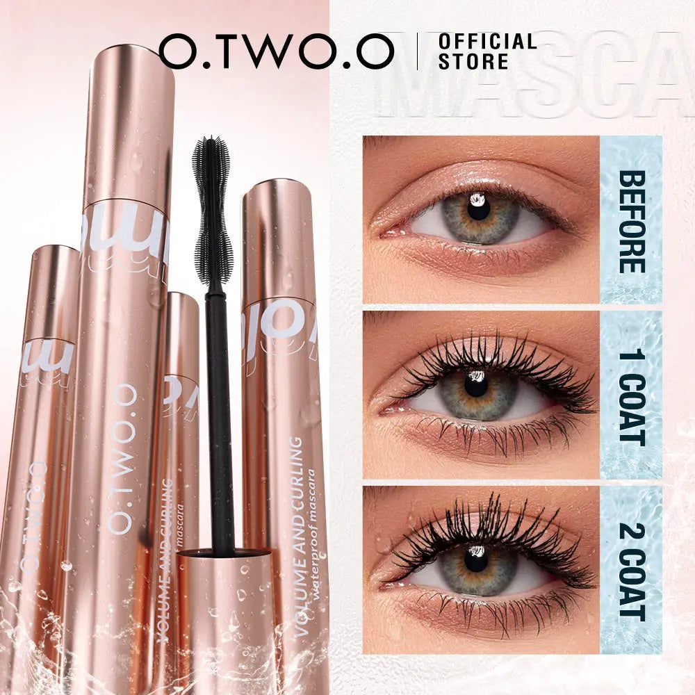 O.TWO.O Super Stay Long Lasting Waterproof Black Mascara - O TWO O Cosmetics Qatar