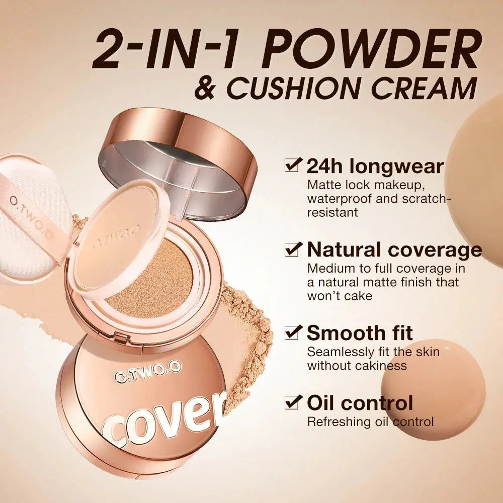 O.TWO.O 2 in 1 Powder & Cushion Cream O TWO O Cosmetics Qatar