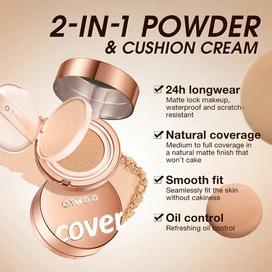 O.TWO.O 2 in 1 Powder & Cushion Cream O TWO O Cosmetics Qatar