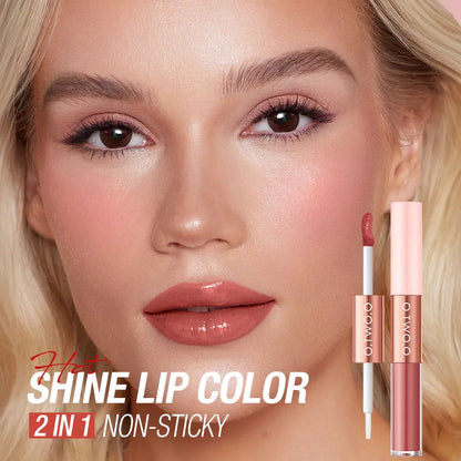 O TWO O 2 in 1 Candy Gloss X Lipstick - O TWO O Cosmetics Qatar