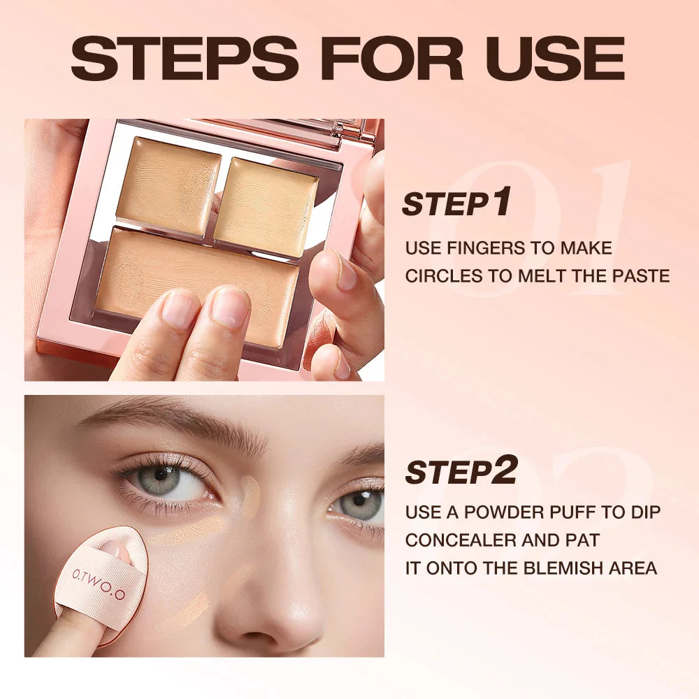 O.TWO.O Haute Creamy Concealer Palette