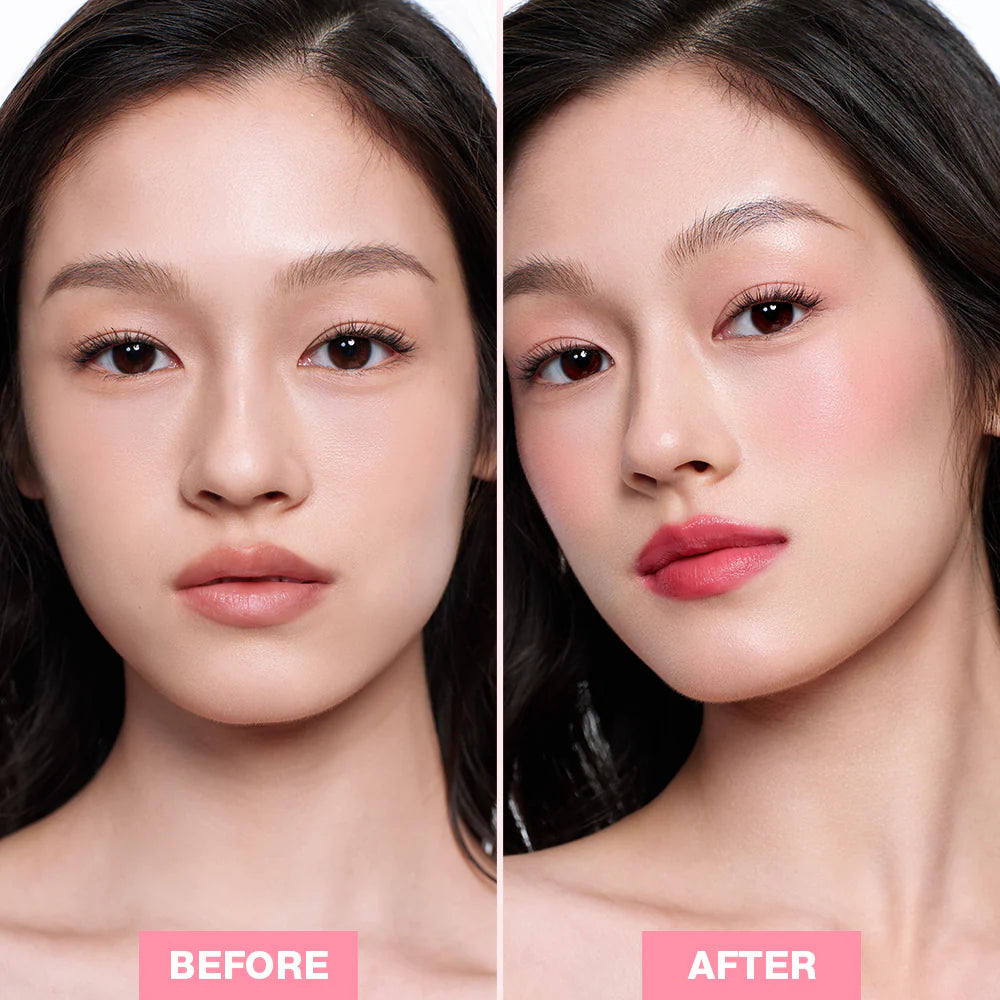 O.TWO.O Multi-Purpose High Pigment Lip Tint Long-Lasting Cheek Blush Liquid Gloss