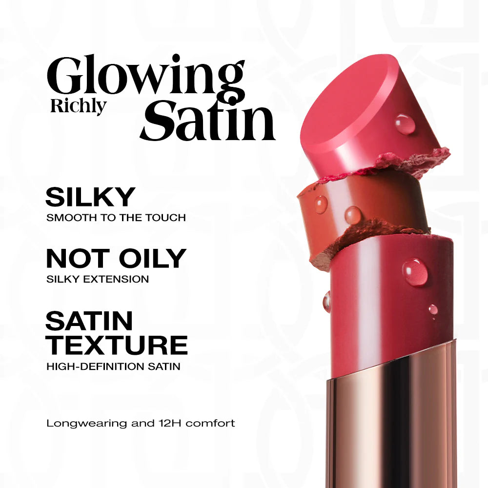 O.TWO.O New Satin Texture Lipstick Silky Extension High Pigment