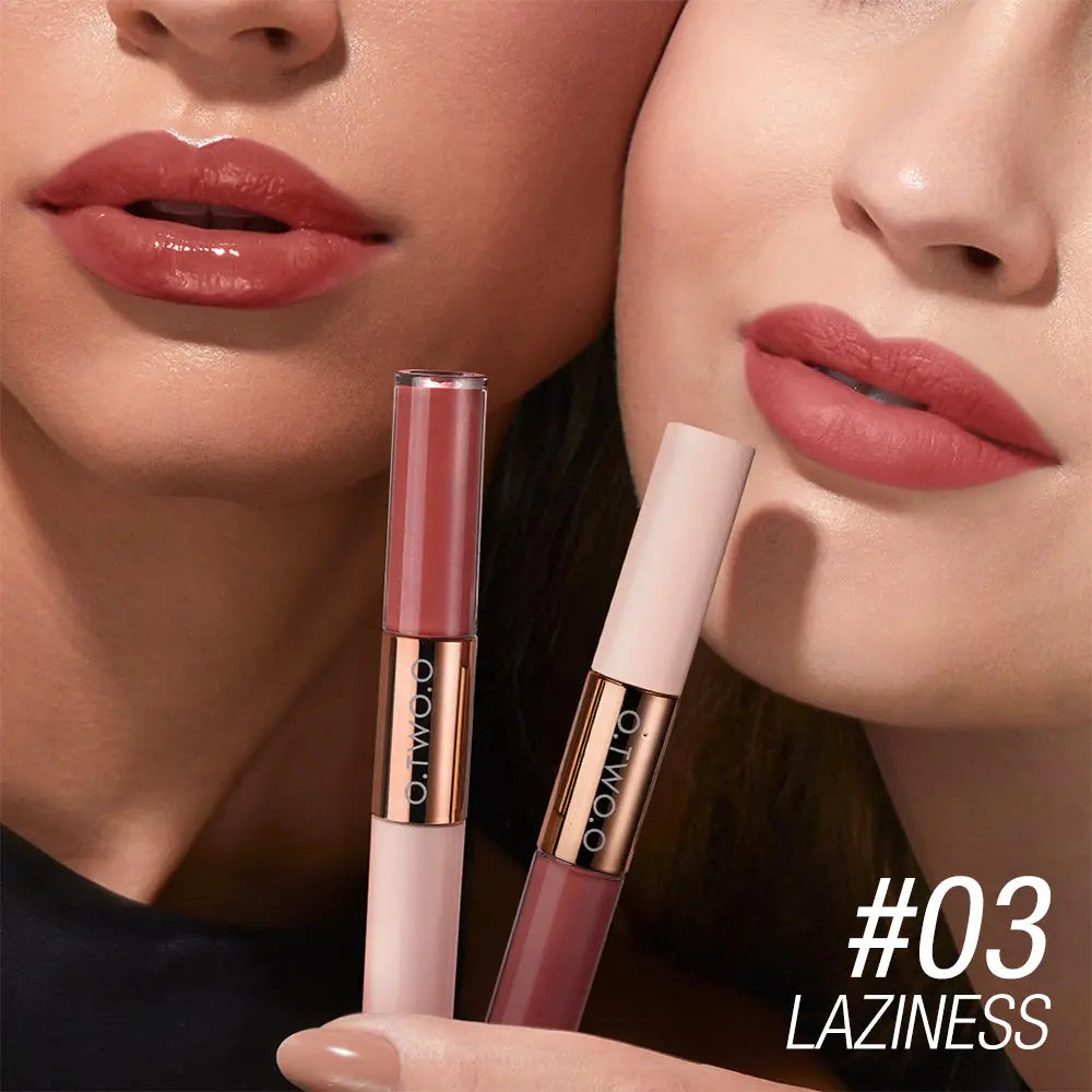 O TWO O 2 in 1 Candy Gloss X Lipstick - O TWO O Cosmetics Qatar