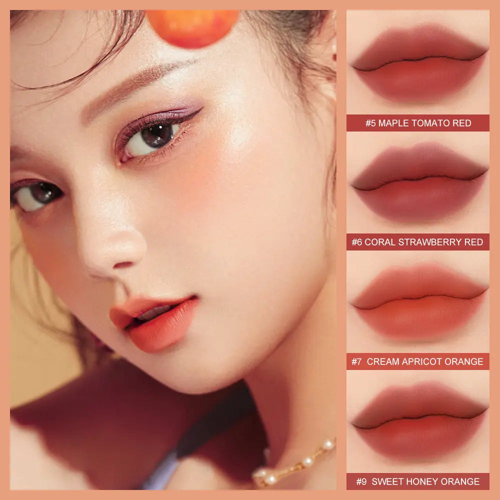 O.TWO.O New Arrival Velvet Matte Finish Rich 12 colors Lip Gloss - O TWO O Cosmetics Qatar