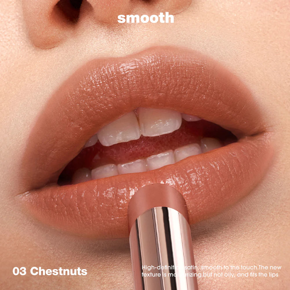 O.TWO.O New Satin Texture Lipstick Silky Extension High Pigment