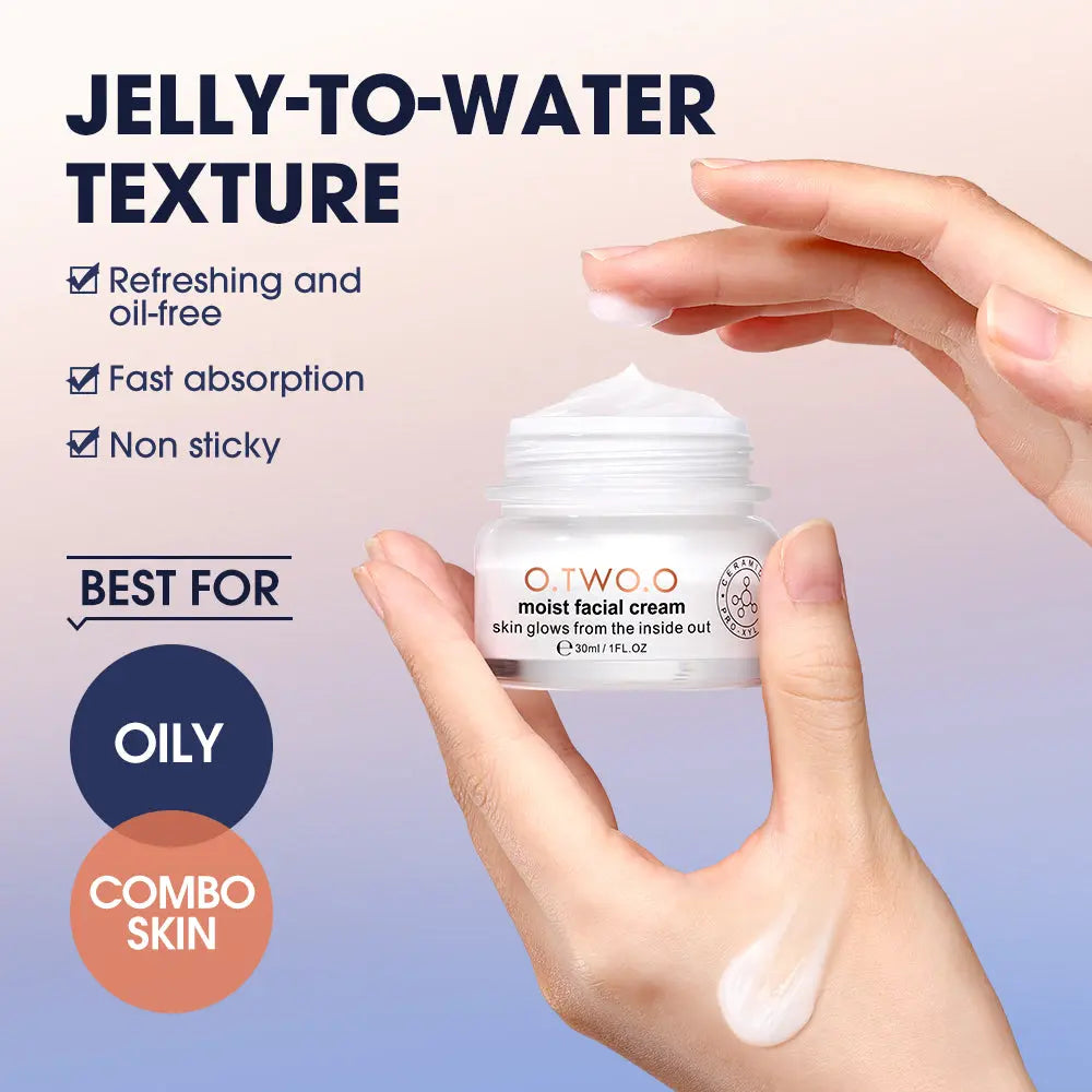 O.TWO.O Skin Care Day Cream Moist Facial Cream Moisturizing Refreshing Day Cream - O TWO O Cosmetics Qatar