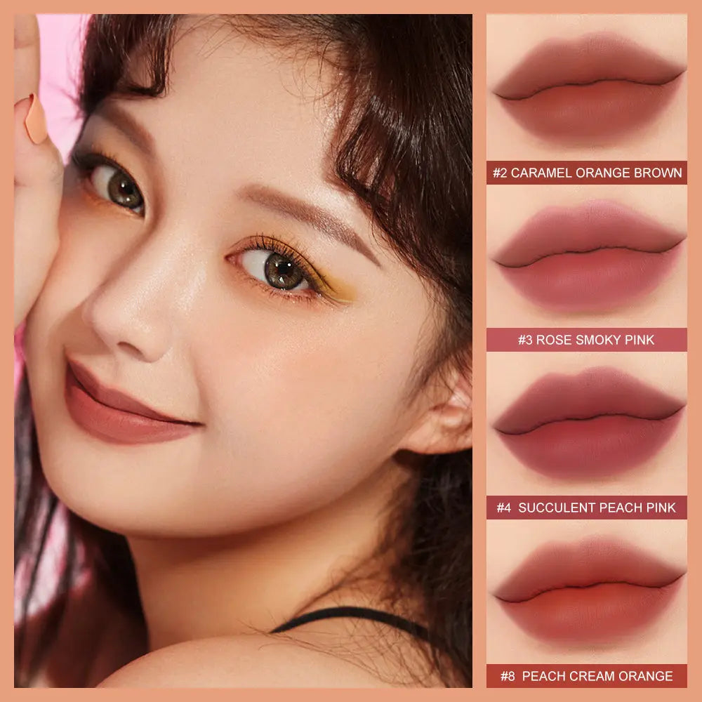 O.TWO.O New Arrival Velvet Matte Finish Rich 12 colors Lip Gloss - O TWO O Cosmetics Qatar