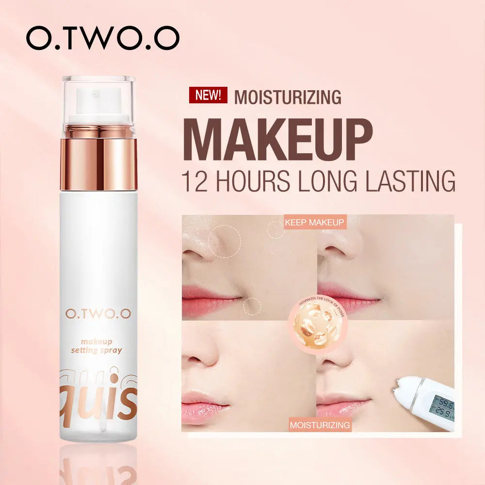 O.TWO.O New Arrival Setting Spray Make-Up Fixer Spray - O TWO O Cosmetics Qatar