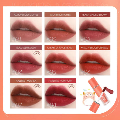 BANXEER New Arrival Monster Squad Cream Velvet Lip Gloss - O TWO O Cosmetics Qatar