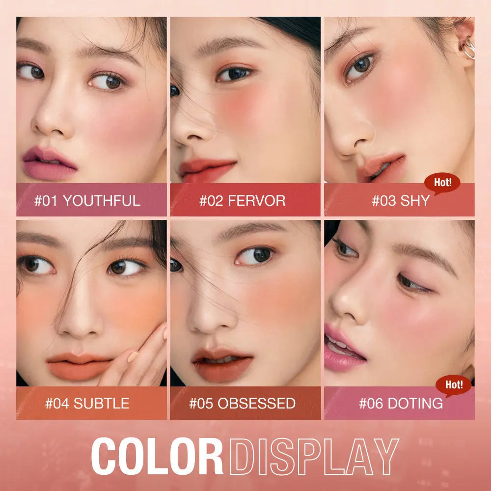 O.TWO.O New Arrival 8 Colors High Pigment Hot Sale Blush Stick - O TWO O Cosmetics Qatar