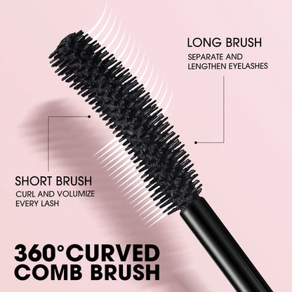 O.TWO.O Volumizing Waterproof Long Lasting Thick Curl Mascara