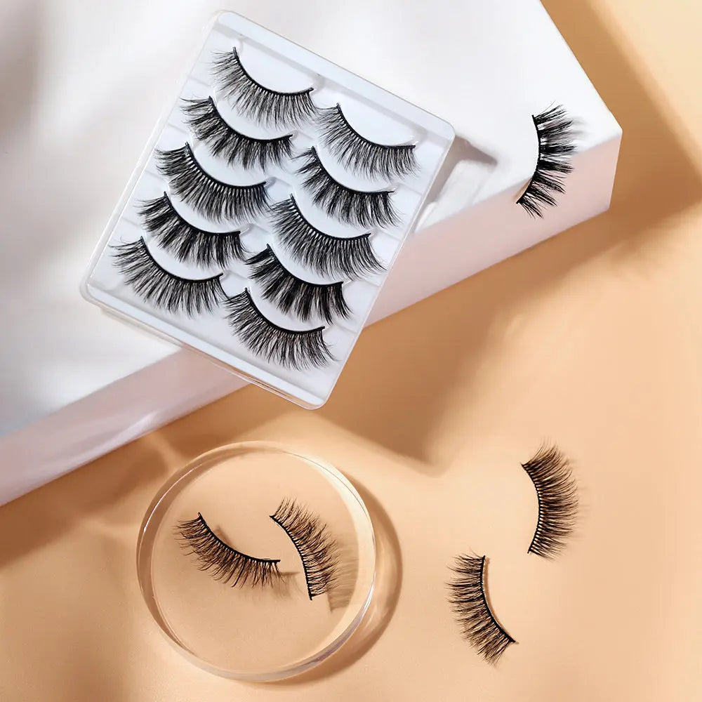 O.TWO.O 3D Eyelash Stem Faux Mink Eyelashes - O TWO O Cosmetics Qatar