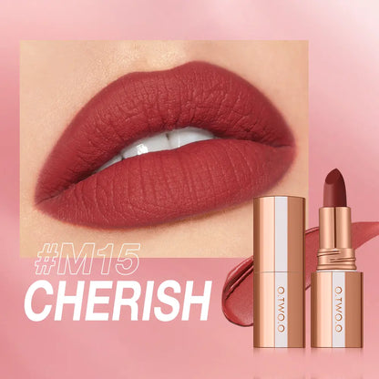 O.TWO.O  Matte Finish Waterproof Long Wear Silky Lipstick Hot Sale in US - O TWO O Cosmetics Qatar