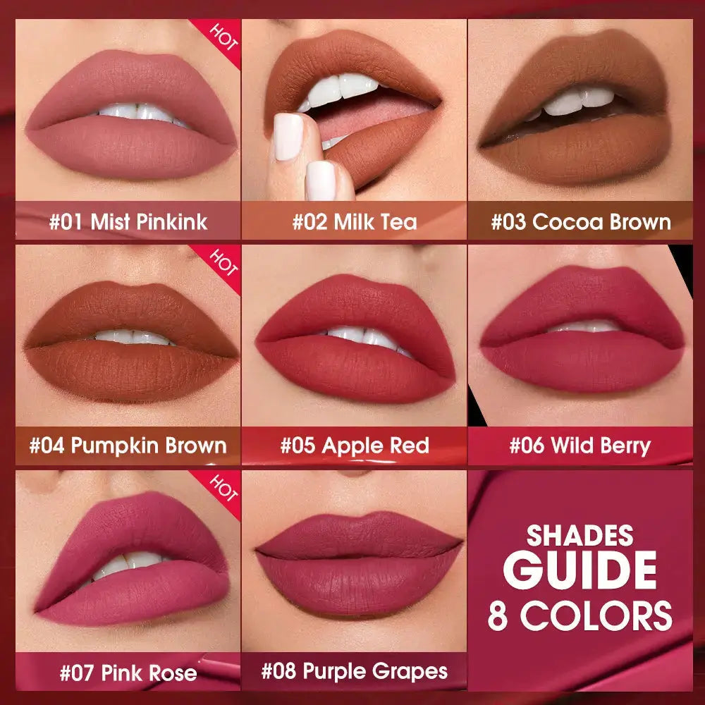 O.TWO.O Ultra Stay Transfer Proof Lollipop Matte Lipstick O.TWO.O